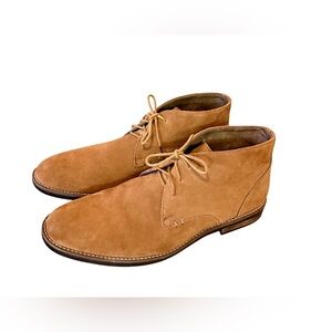 Bruno Marc Men’s Urban 01 Tan Suede Leather Chukka Boots